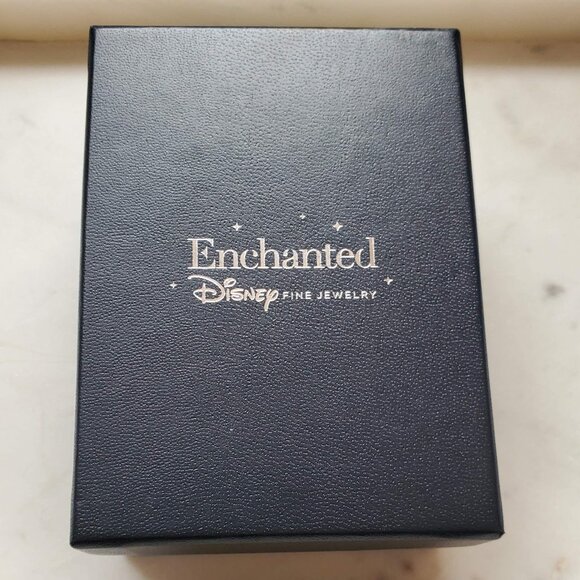 Enchanted Disney Diamond Openwork Rose Pendant Necklace - Picture 2 of 5